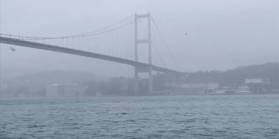 Gemi trafiği sis dolayısyla askıya alındı