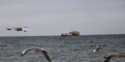 Tekirdağ'da deniz ulaşımına poyraz engeli