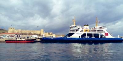 Bozcaada ve Gökçeada hatlarında bazı feribot seferleri iptal edildi