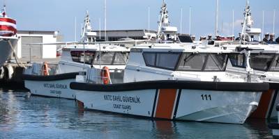 Ares'in ürettiği Devriye Botları KKTC'de hizmete alınma töreni yapıldı