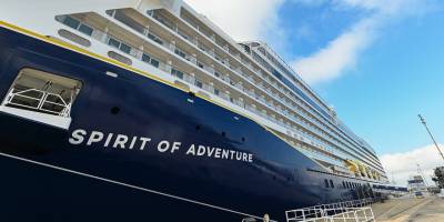 Antalya yılın ilk kruvaziyerini ağırladı