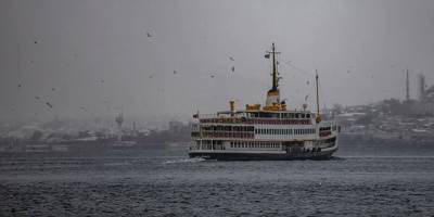 Vapur seferleri ikinci duyuruya kadar iptal edildi