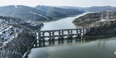 Kar yağışları İstanbul'daki barajların doluluk oranını yükseltti