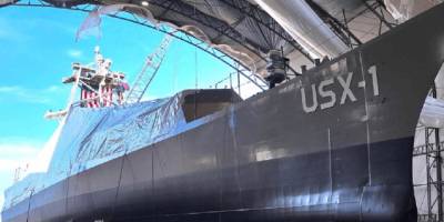 DARPA, tamamen insansız savaş gemisi Defiant'ı tanıttı