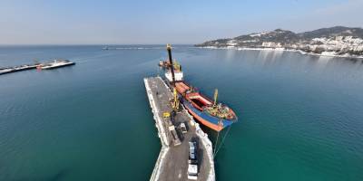 Bozhane Limanı hizmet vermeye başladı