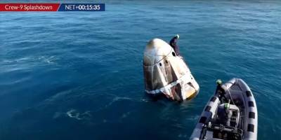 Uluslararası Uzay İstasyonu'nda mahsur kalan astronotlar Dünya'ya döndü