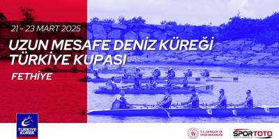 Uzun Mesafe Deniz Küreği Türkiye Kupası Muğla'da düzenlenecek