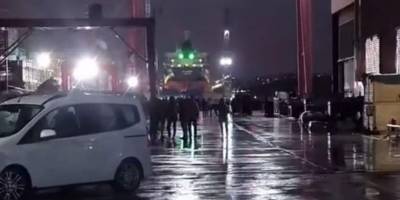 Tersanede demir bloklar arasında sıkışan işçi öldü