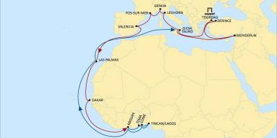 MSC, Türkiye’yi Batı Afrika’ya Direkt Servisle Bağlıyor