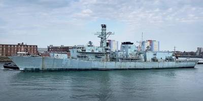 HMS Monmouth, geri dönüşüm için Türkiye’ye satıldı