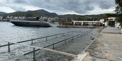 İzinsiz olarak ahşap platform ve iskeleye 1 milyon lira para cezası