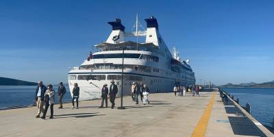 Bodrum'a "Star Legend" kruvaziyeriyle 266 yolcu geldi