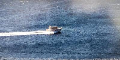 Tekneden düşen kişi deniz ambulansıyla Bodrum'a getirildi