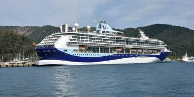 "Marella Discovery 2" kruvaziyeri Marmaris'e geldi