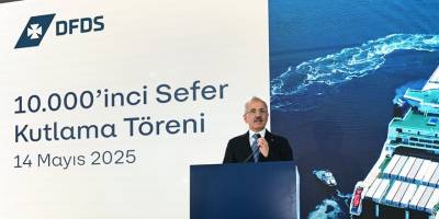 Bakan Uraloğlu, Türkiye-İtalya Arasında 10 bininci Ro-Ro Seferi Töreni'nde konuştu: