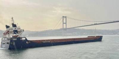 İstanbul Boğazı’nda arızalanan kuru yük gemisi kurtarıldı