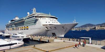 "Brilliance Of The Seas" kruvaziyeri Bodrum'a geldi