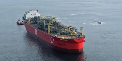 Osman Gazi Gemisi, İstanbul Boğazı'ndan geçişini tamamladı