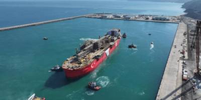 Türkiye’nin ilk FPSO gemisi Osman Gazi Karadeniz’de