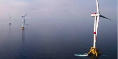 Fransa, Akdeniz’de ilk yüzen rüzgar santralini hizmete aldı