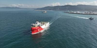 Oruç Reis Sismik Araştırma Gemisi, ilk kıtalar arası görevini tamamladı