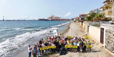 Tekirdağ'da plajlarda çevre temizliği yapıldı