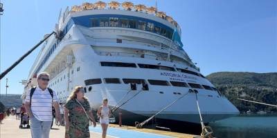 Rusya'dan 1186 kruvaziyer yolcusu Amasra'ya geldi