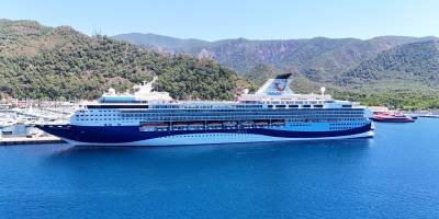 “Marella Explorer" kruvaziyeri Marmaris'e geldi