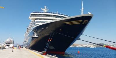 "Explora I" gemisi Bodrum'a 734 yolcu getirdi