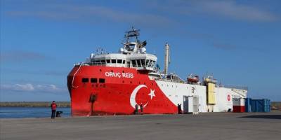 Oruç Reis Sismik Araştırma Gemisi, Filyos Limanı'na demirledi