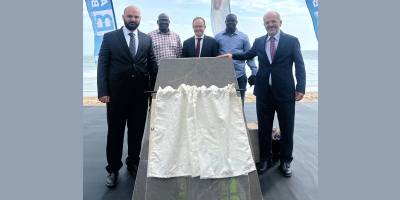 Albayrak Grubu, Sanyang Derin Limanı'nın temelini attı.