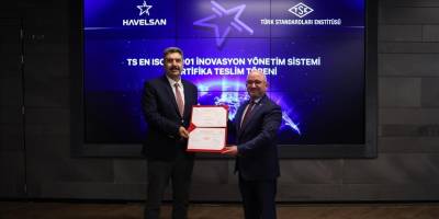 HAVELSAN "TS EN ISO 56001 belgesi" alan ilk yazılım şirketi oldu