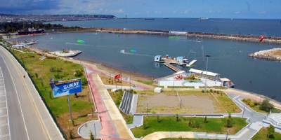 Samsun'daki su kayağı merkezi SUKAY adrenalin tutkunlarını ağırlıyor