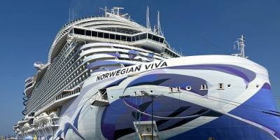 Bodrum'a "Norwegian Viva" kruvaziyeriyle 3 bin 581 yolcu geldi
