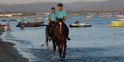 Balıkesir'de sahillerin güvenliğini atlı jandarma birliği sağlayacak