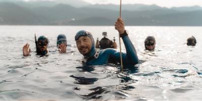 Milli sporcu Görkem Gedik, Serbest Dalış Türkiye Şampiyonası'nda rekor kırdı