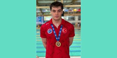 Milli sporcumuz, Avrupa Şampiyonası'nda altın madalya kazandı