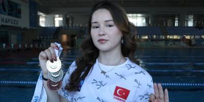 Ece Akgün serbest dalışta yeni başarılar elde etmek istiyor