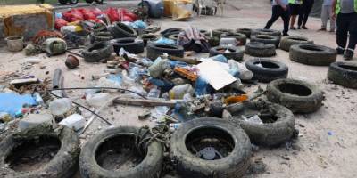 Balyanoz Koyu'nda deniz temizliği gerçekleştirildi