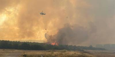Çanakkale'deki yangından dolayı boğaz gemi trafiğine kapatıldı