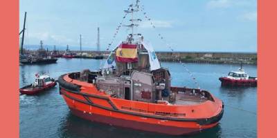Med Marine,  yüksek performanslı yeni bir römorkör inşa ederek suya indirdi