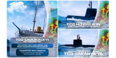 TEKNOFEST Mavi Vatan'da dereceye girenlere özel denizaltı gezisi fırsatı