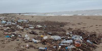 En fazla deniz çöpü metrekarede Kopmuş Plajı'nda