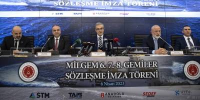 MİLGEM’lerin imzaları atıldı