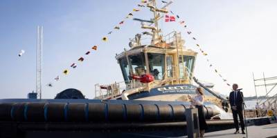 Sanmar'ın ürettiği römorköre Danimarka Kraliçesi isim verdi