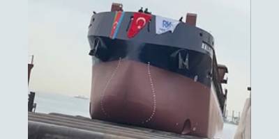 Gisan Tersanesi, kargo gemisini müşterisine teslim etti