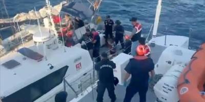 Muğla açıklarındaki teknede 210 kilogram skunk ele geçirildi