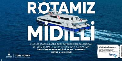 İzmir Midilli Seferleri Başlıyor