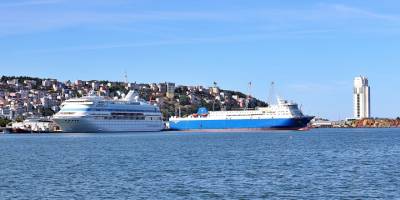 Samsun'a 2025 sezonunda kruvaziyerle 20 bin 887 turist geldi