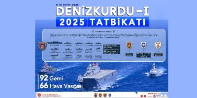 Denizkurdu-I 2025 Tatbikatı tüm hızıyla devam ediyor